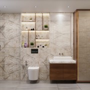 Italian Finish Bathroom Design